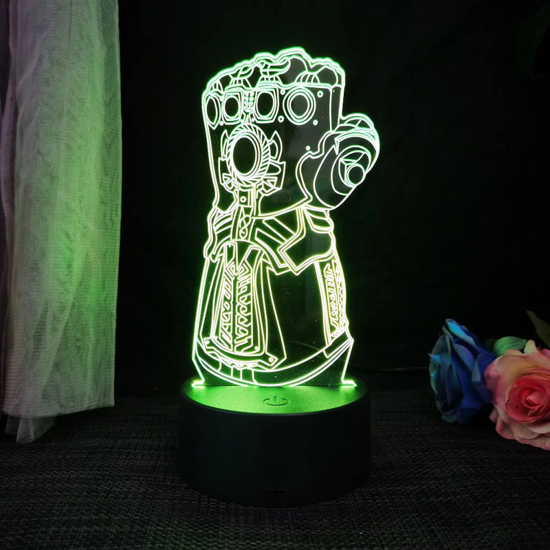 Luminária de Mesa "Luz Noturna Cartoon" - Hot Toys